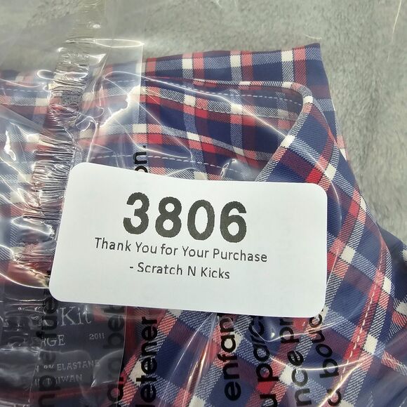 UNTUCKit Men's Blue Red Check Button Up Performance Shirt Stuhlmuller Size L - Picture 12 of 12